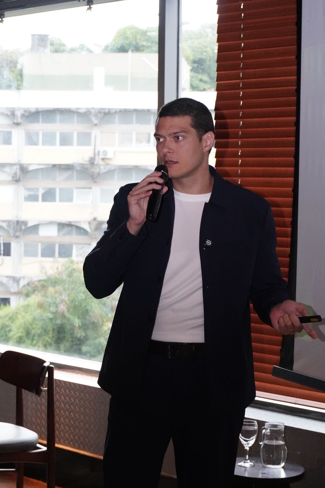 Mauricio Thomas em palestra da ECN